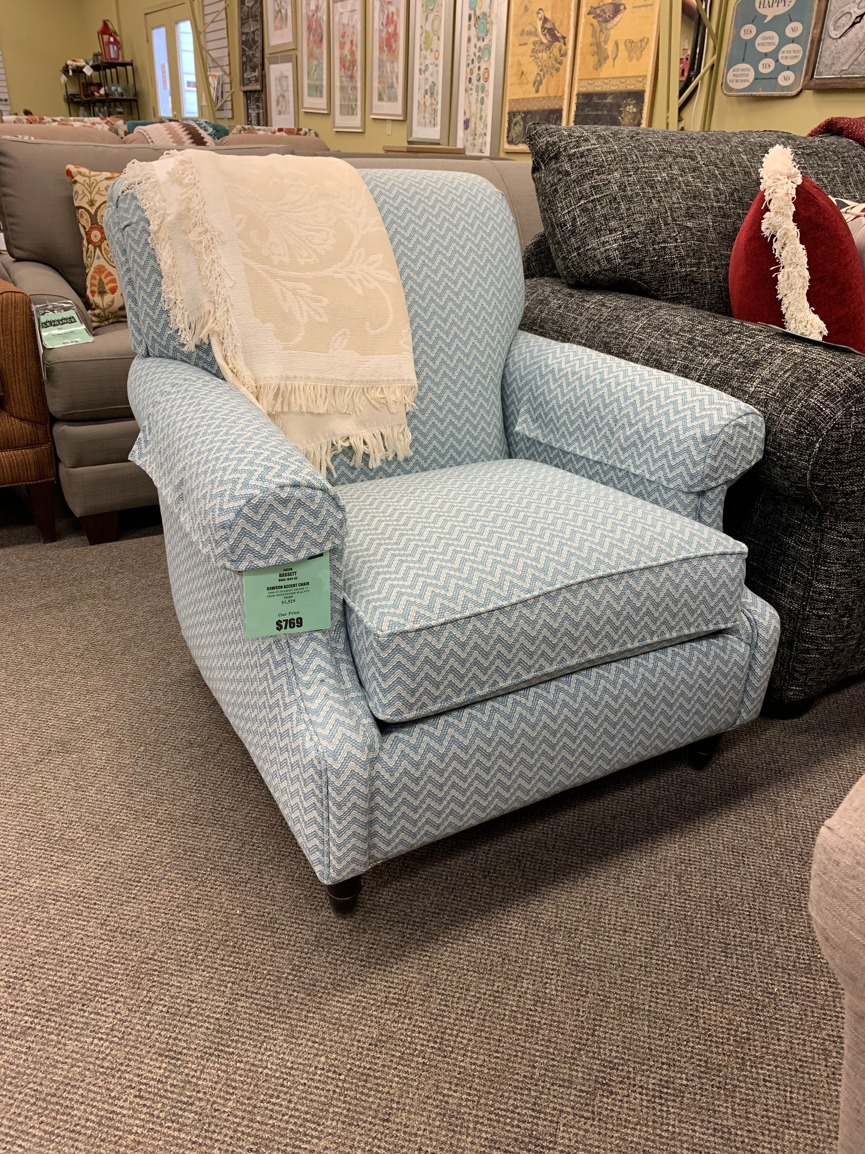 Dawson outlet slipcover chair