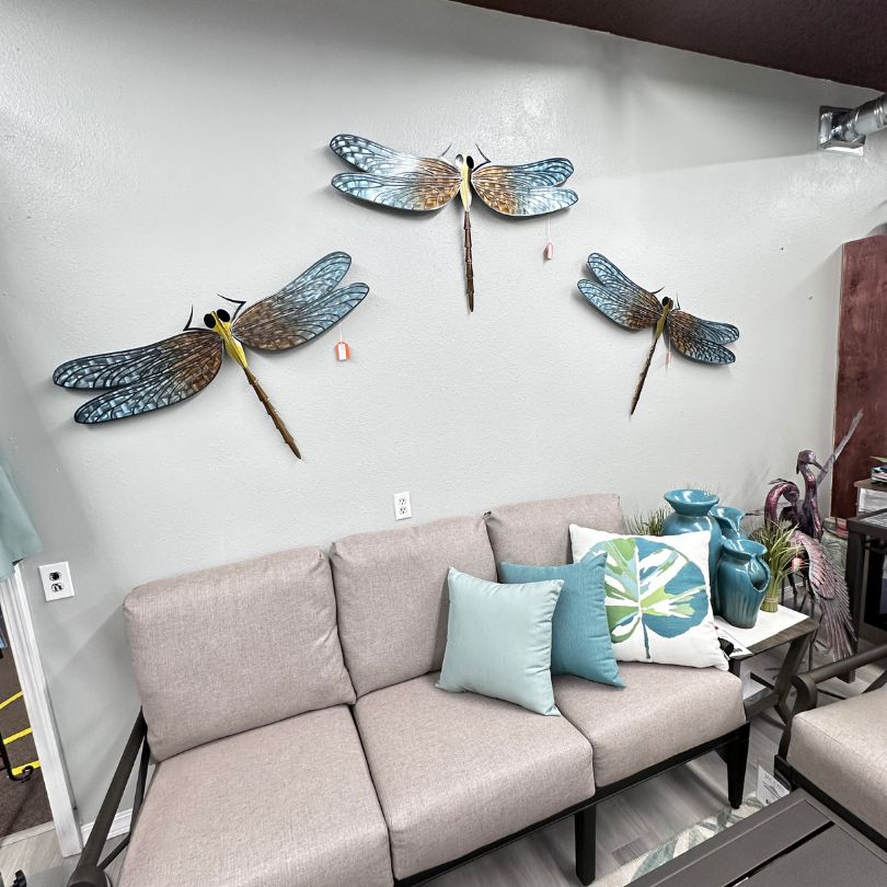Dragonfly Outdoor Wall Art