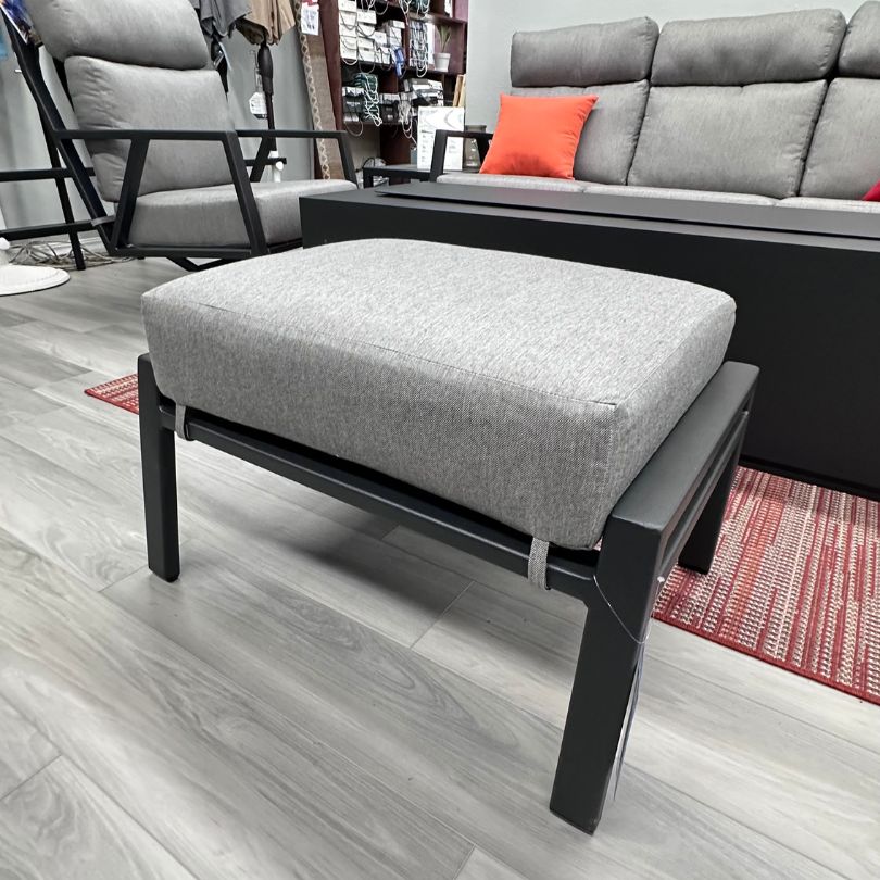 OW Lee Aris Patio Deep Seating Ottoman - Graphite