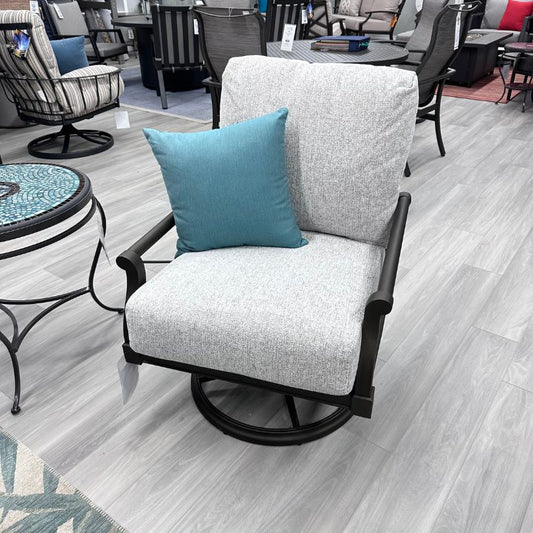 Woodard Andover Deep Seating Patio Swivel Lounge Chair