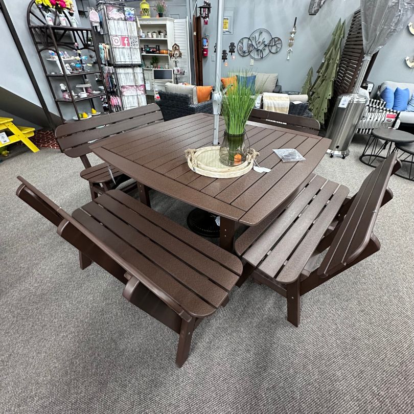 Seaside Casual Portsmouth Outdoor 56" Square Table