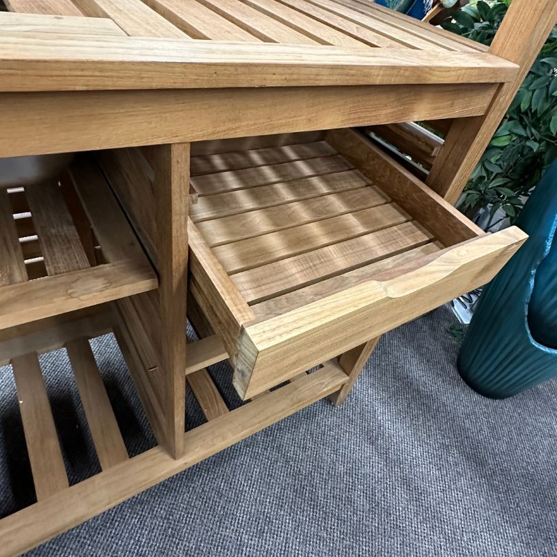 Kingsley-Bate Outdoor Patio Teak Party Bar