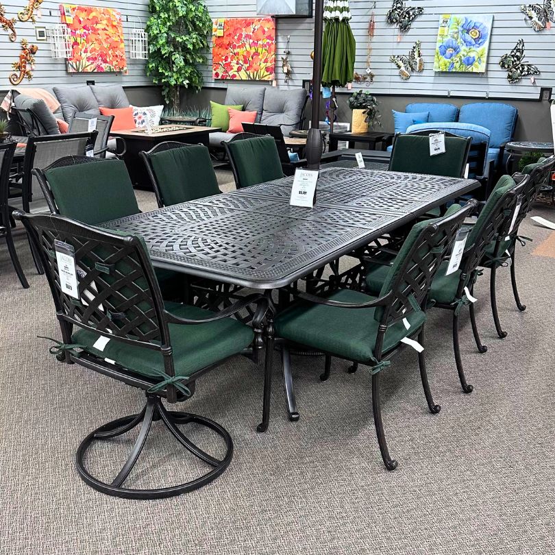 Patio Furniture Guaranteed Availability at Jacobs Custom Living