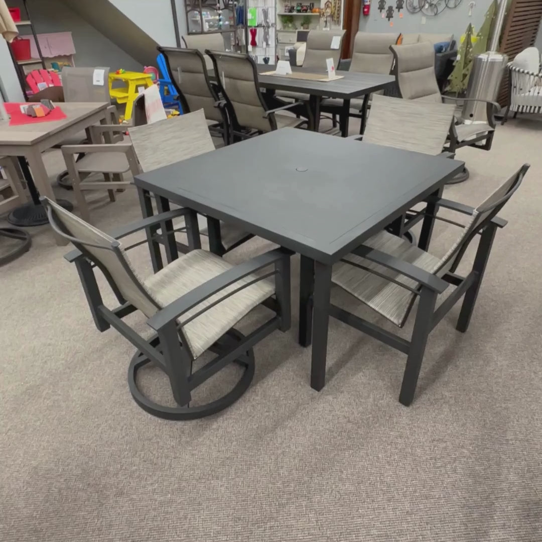 Winston Jasper 44" Square Solid Top Patio Dining Table