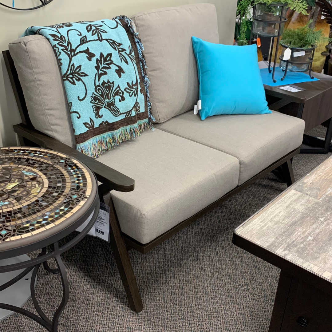 Patio Renaissance Cabrillo Patio Loveseat | Jacobs Custom Living