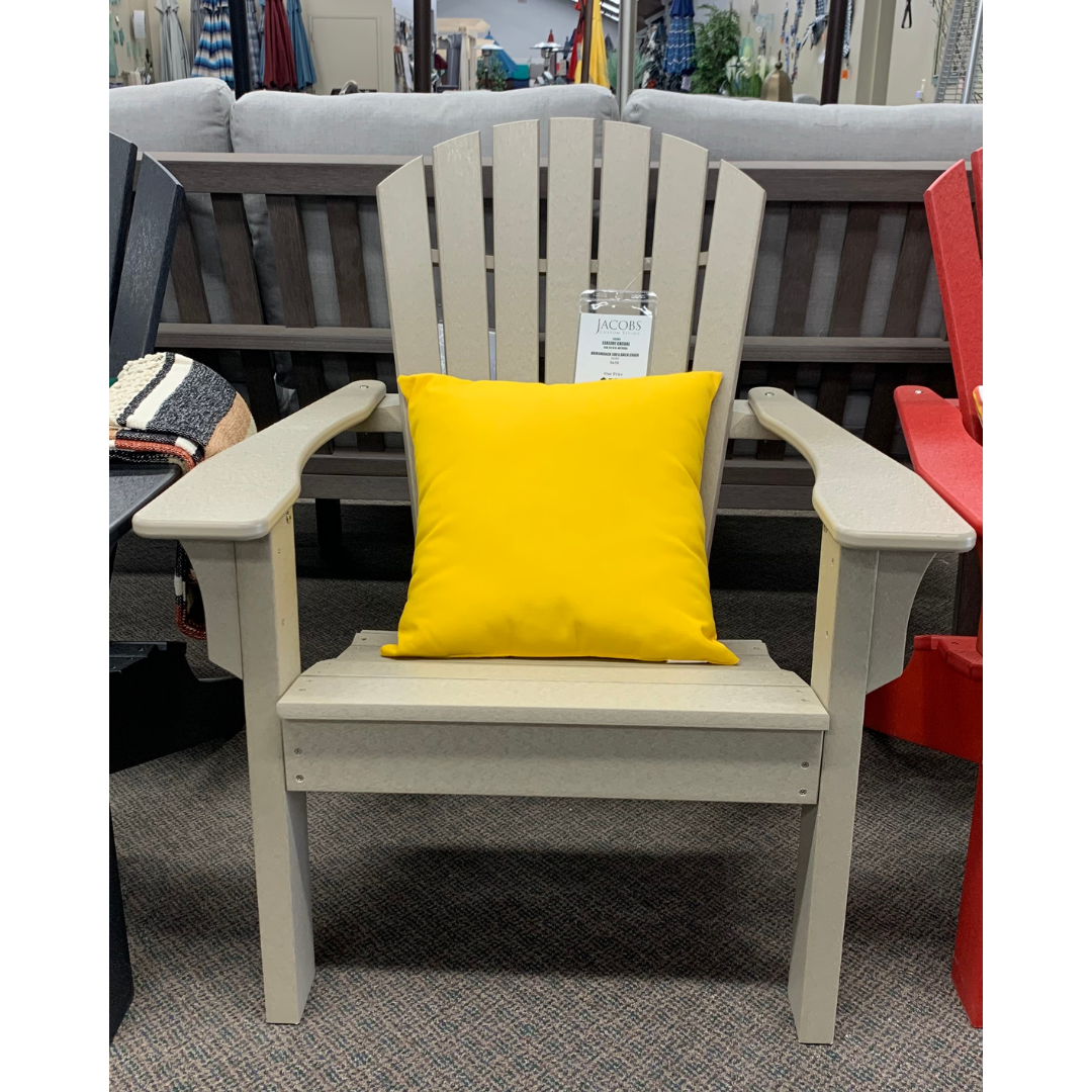Seaside Casual Adirondack Shellback Chair | Jacobs Custom Living