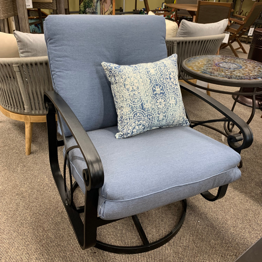 Winston Palazzo Deep Seating Swivel Lounge Chair at Jacobs Custom Living Spokane Valley WA, 99037