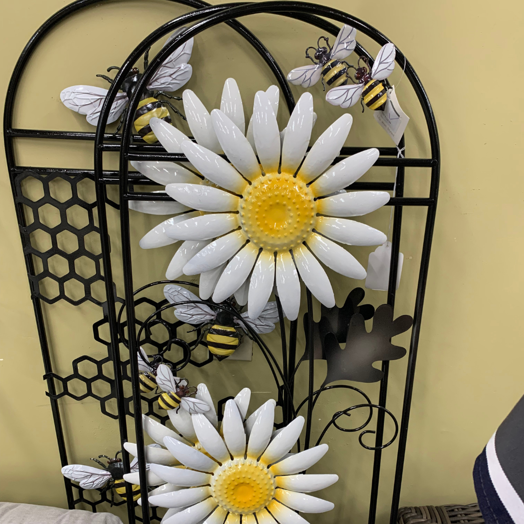 Daisy Outdoor Metal Plant Trellis at Jacobs Custom Living in Spokane Valley, WA