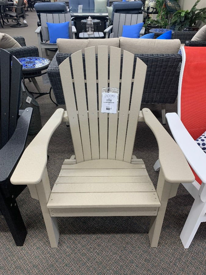 Seaside Casual Adirondack Shellback Chair | Jacobs Custom Living ...