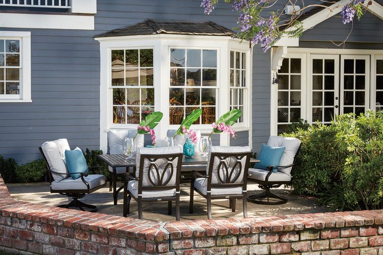 Shop Local Spokane Valley, WA for the best outdoor patio dining swivel rocker from Patio Renaissance available at Jacobs Custom Living in Spokane Valley, WA 