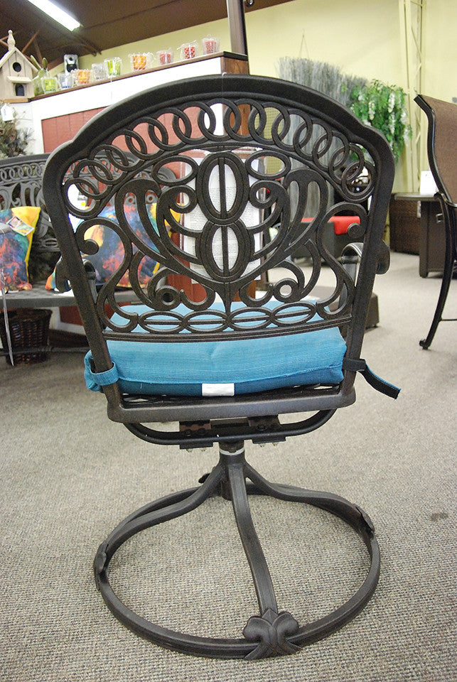 Cast aluminum swivel rocker deals patio chairs